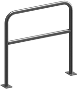 Steel Protection Hoop with crossbar (Ø48mm)