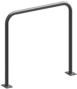 Steel Protection Hoop Ø 48 mm, Without Crossbar