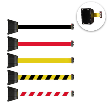 FlexiBarrier Wall Mount - Magnetic - (4.5 or 10.0 meter belt)