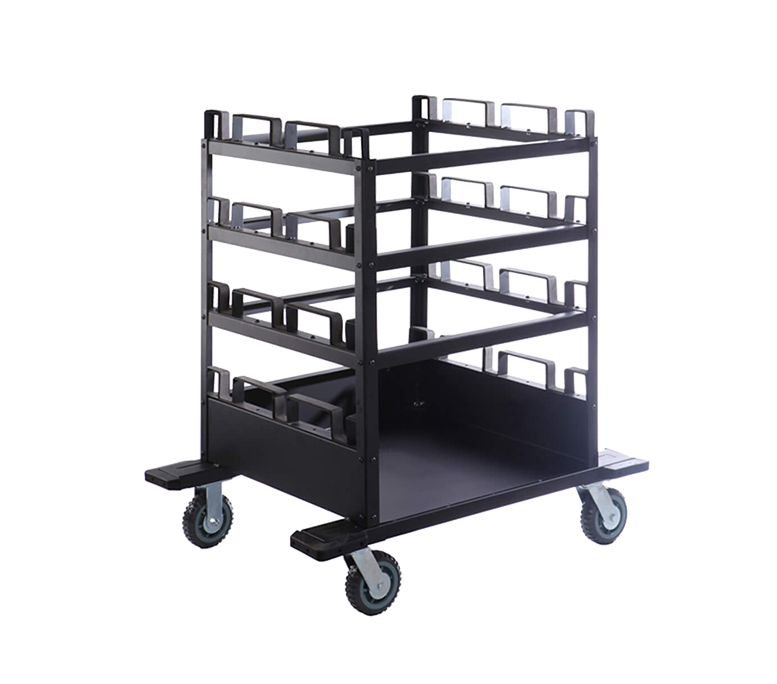 12 Post Horizontal Storage Cart