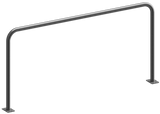 Steel Protection Hoop Ø 48 mm, Without Crossbar