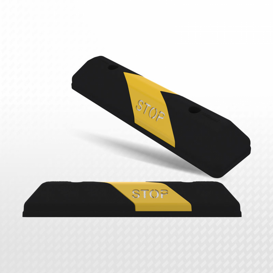 Vehicle Stopper -Basic- Black / Yellow