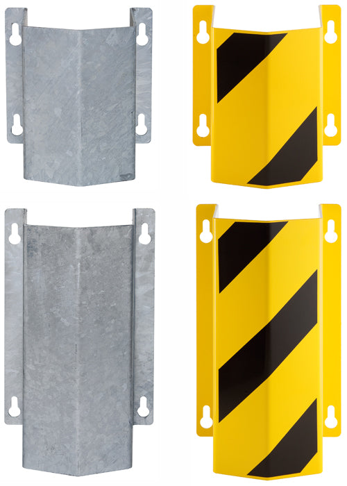 Pipe Guard - Little Mountain - made of steel, for wall mounting, galvanized or yellow/black
