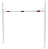 Height Restriction Barrier with 2 square posts (3-9m width)