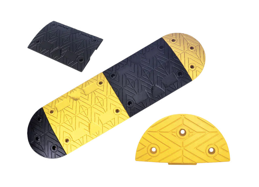 Rubber Speed Bump - Excellent - (50mm height)
