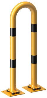 Anti-nudge Hoop, Flexible, Tiltable - Solid - Ø 76 mm