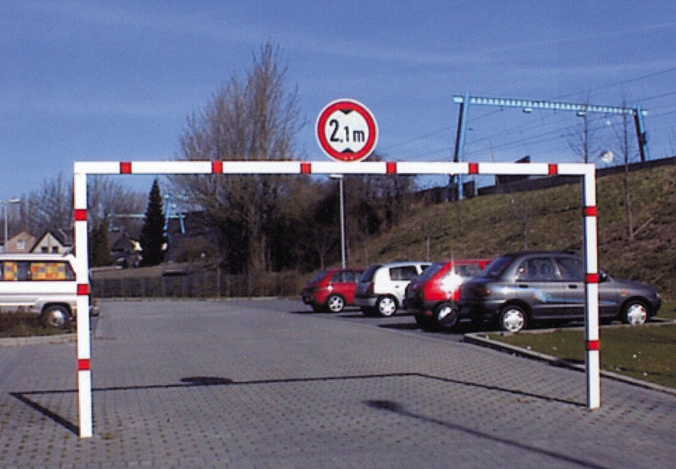 Height Restriction Barrier – Fixed – 3000–6000 mm – Hot-Dip Galvanized