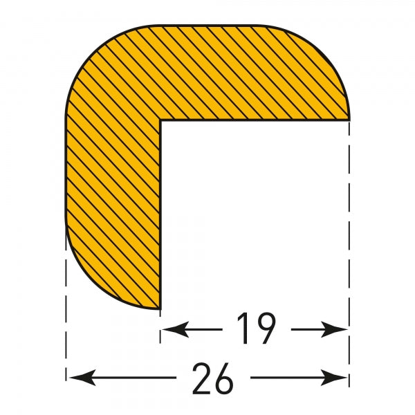 TRAFFIC-LINE Edge Protection Foam – Right Angle