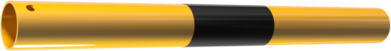 Cross bar steel tube Ø 48 mm for railing system (various colors)