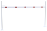 Height Restriction Barrier with 2 square posts (3-9m width)