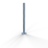 Stationary steel bollards (Ø42- 76mm)