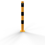 Stationary steel bollards (Ø42- 76mm)