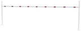 Height Restriction Barrier with 2 square posts (3-9m width)
