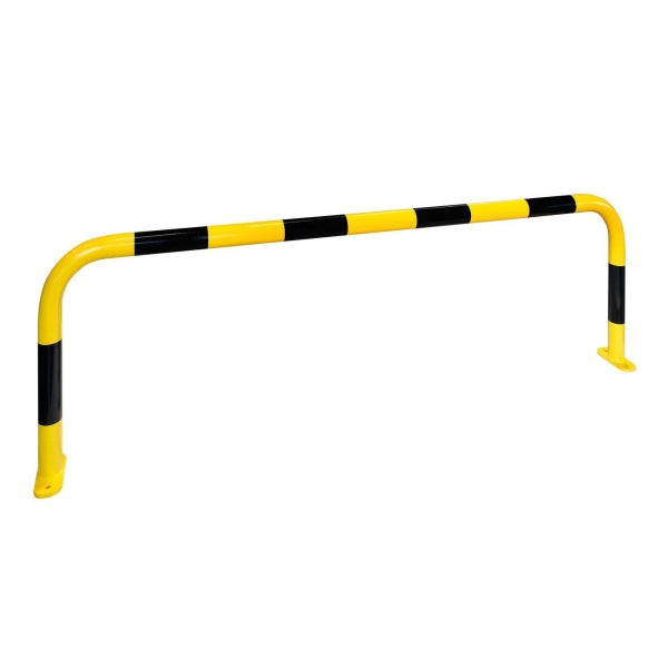Black Bull Protection Guard mat, medium-duty indoor use, 600 x 2000 mm, yellow and black color.