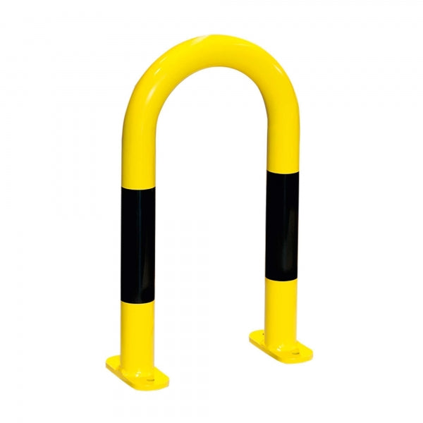 Black Bull Protection Guard mat, medium-duty indoor use, 600 x 360 mm, yellow and black color.