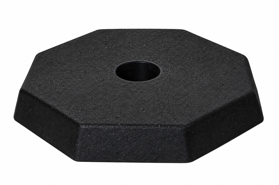 Flexibarrier Heavy-Duty Rubber Base for 60mm Posts – 6.9 kg