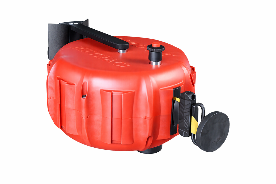 Wall Mount Belt Barrier – Beltrac Jettrac (25 m Retractable Belt)