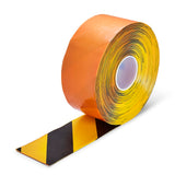 Floor Marking Tape H6901D Black Yellow PermaStripe 100mm