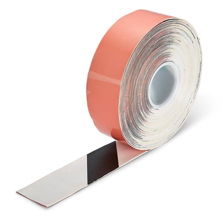 Floor Marking Tape H6901E Black White PermaStripe 75mm