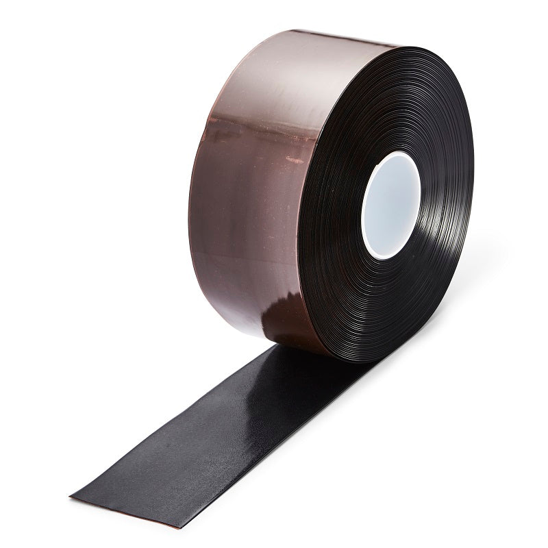 Floor Marking Tape H6901N Black PermaStripe 100mm