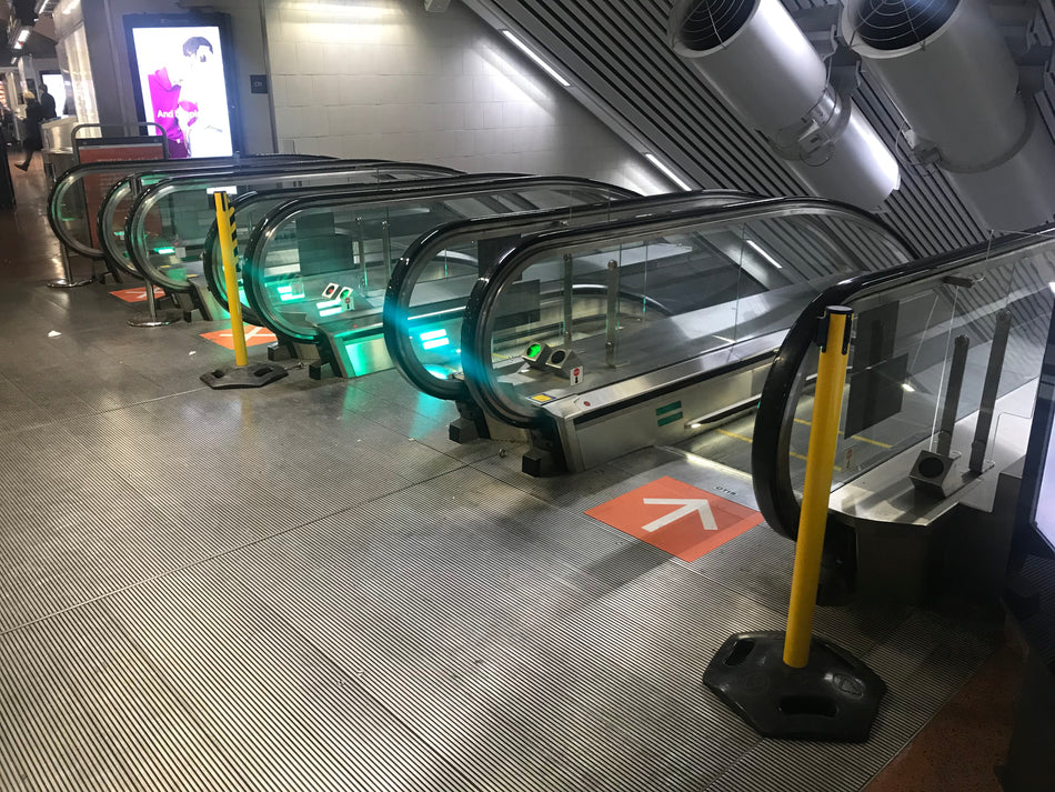 FlexiBarrier Belt Stanchion - Outdoor 250 - (3.4m belt)