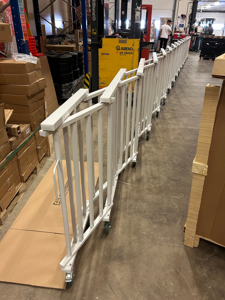 Expandable Safety Barrier – Mobile Accordion Gate – 10.6 m