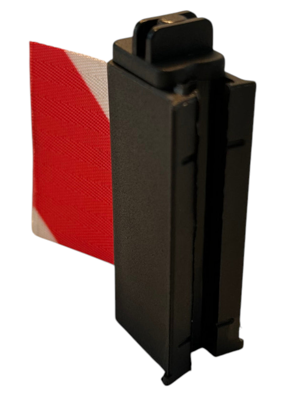 Flexibarrier Replacement Parts - Belt End - Outdoor/Safetyplus