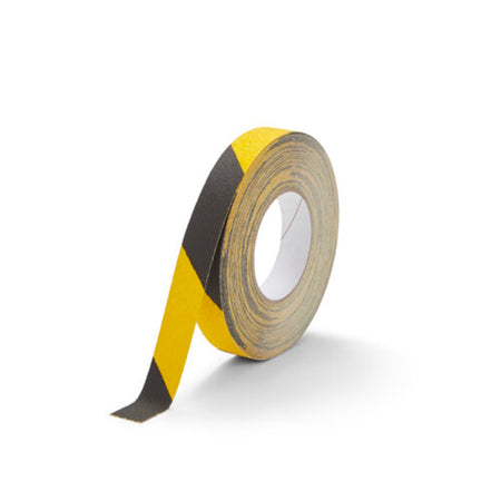 Removable Anti Slip Tape (18m roll) Yellow/Black 25mm