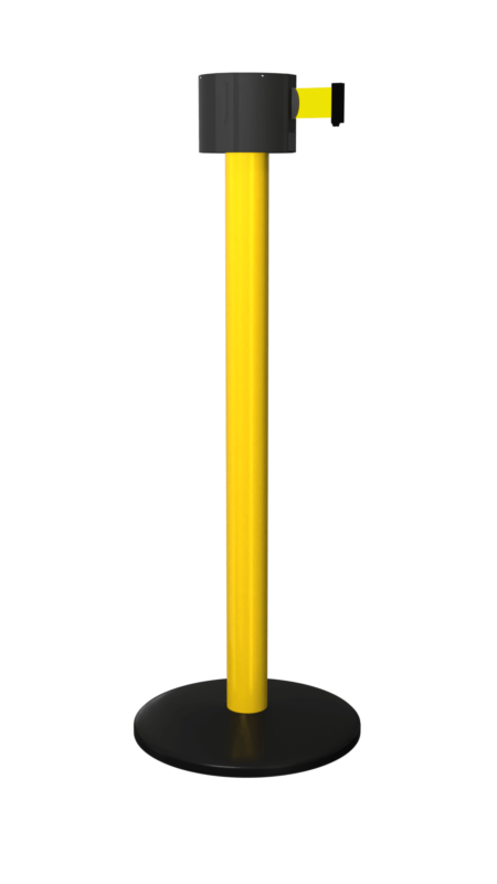 FlexiBarrier Belt Stanchion - SafetyPlus 775 - (16.8m/23m belt)