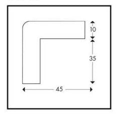 Edge Protection PROFILE TYPE H – Self-adhesive