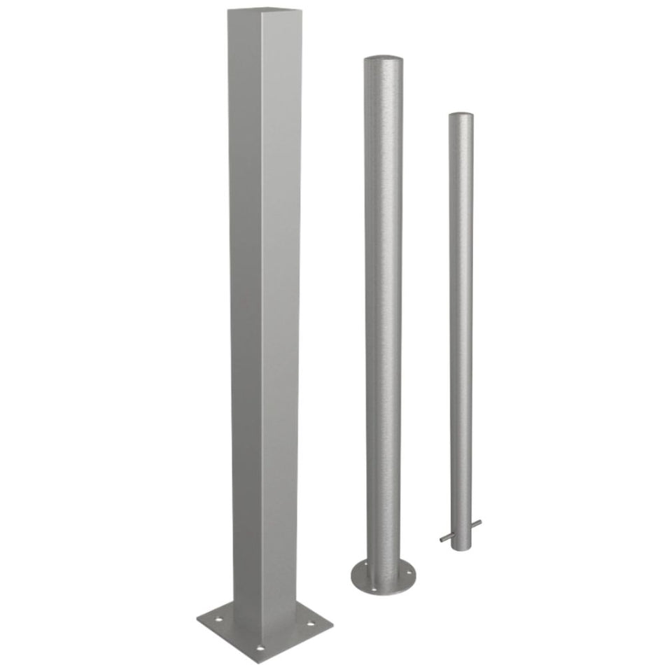 Stainless steel post Ø 60 mm-102mm