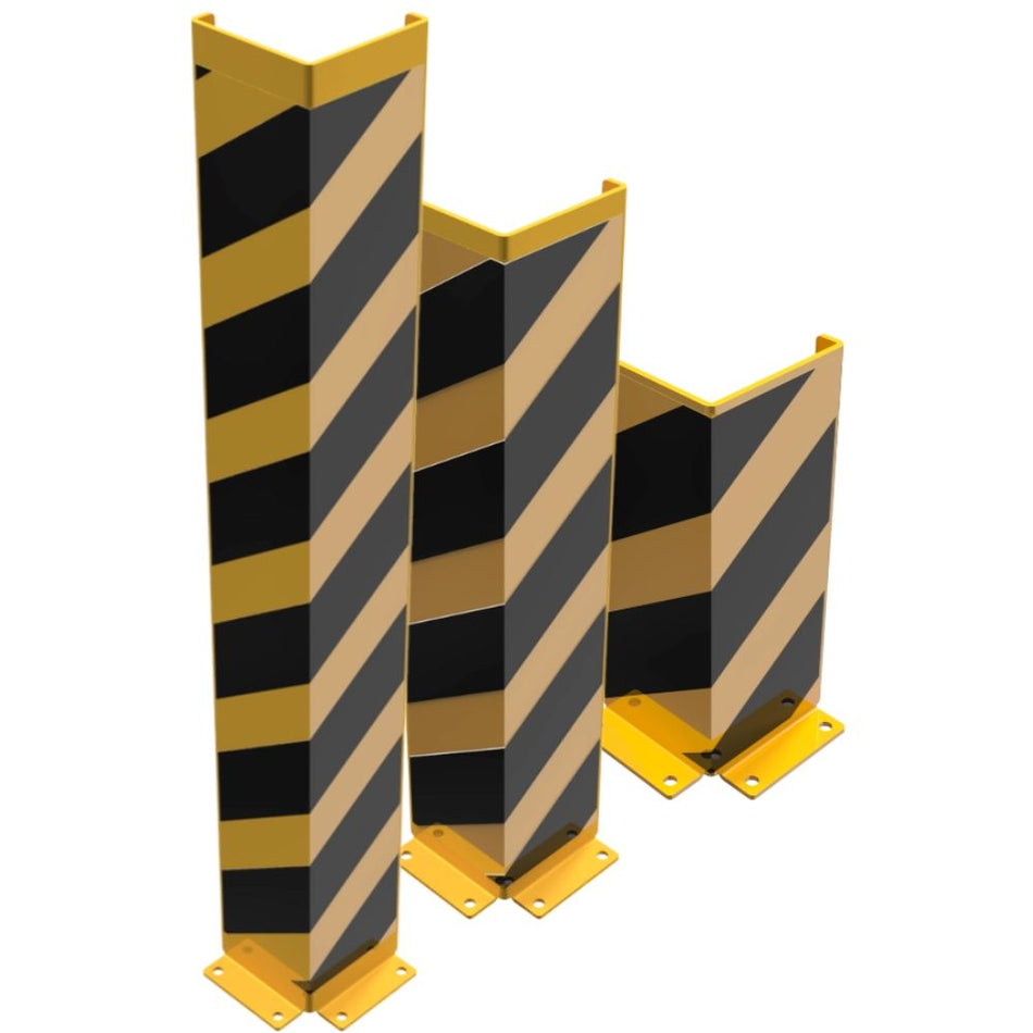 Pallet Racking Protector - Crash Guard - Angle -Reinforced- (L-shape, 400mm-1200m height)
