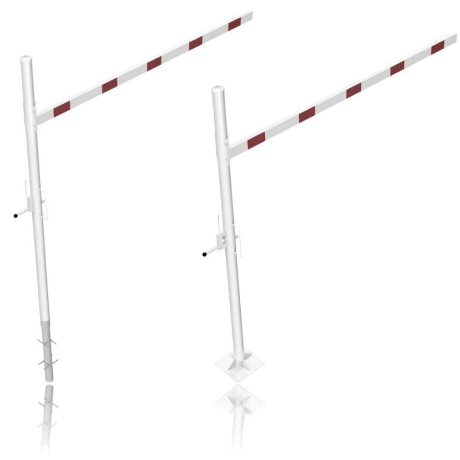 Adjustable Height Restriction Barrier - Premium - Pivoting Model (2-4.5m Width)