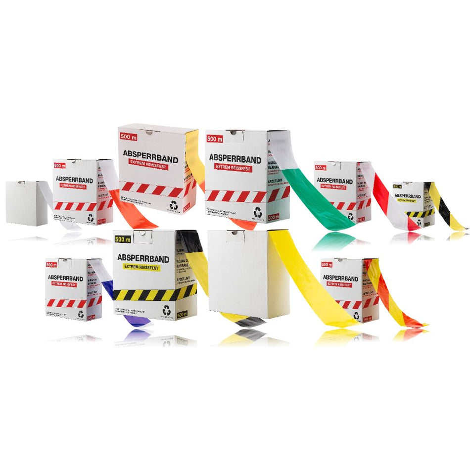 Barrier Tape – Extremely Tear-Resistant – 500m x 80mm (Double-Sided Print)