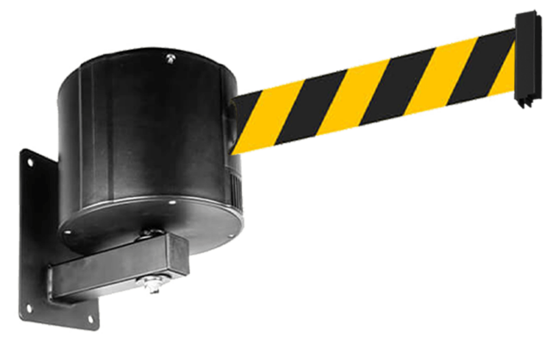 Flexibarrier Wall Mounted Barrier - Pro - (16/23m belt)