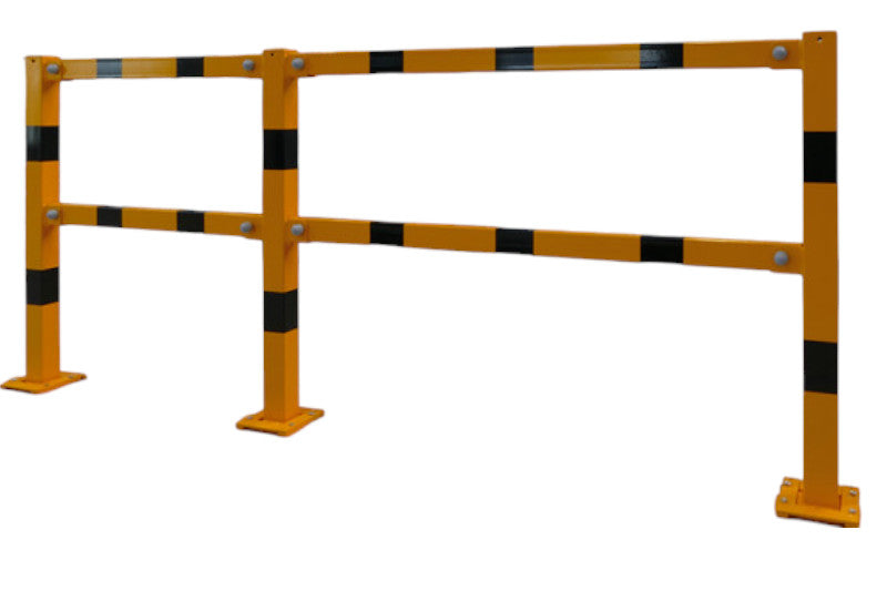 Protective railing - Brooklyn - removable for temporary opening of access routes (modular)