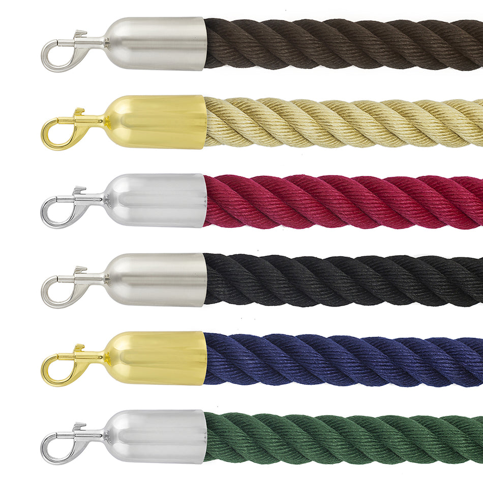 Barrier rope - Premium - with snap-ends