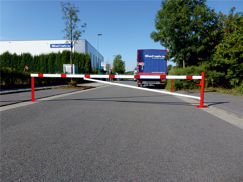 Swing Barrier with Bracing Tube & Pull Rope Reinforcement