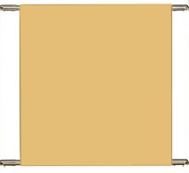 Plain Colored Café Banner – Double-Sided | Multiple Sizes & Materials