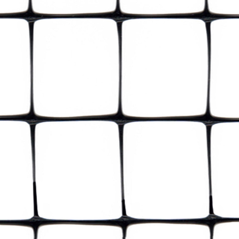 Black Plastic Safety Mesh Fence - C-FLEX - (100m roll)