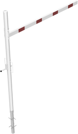 Adjustable Height Restriction Barrier - Premium - Pivoting Model (2-4.5m Width)