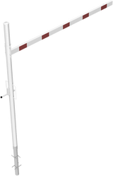 Adjustable Height Restriction Barrier - Premium - Pivoting Model (2-4.5m Width)