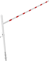 Adjustable Height Restriction Barrier - Premium - Pivoting Model (2-4.5m Width)
