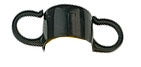 Top cap with chain attachment for Post & Chain Barrier -Light-