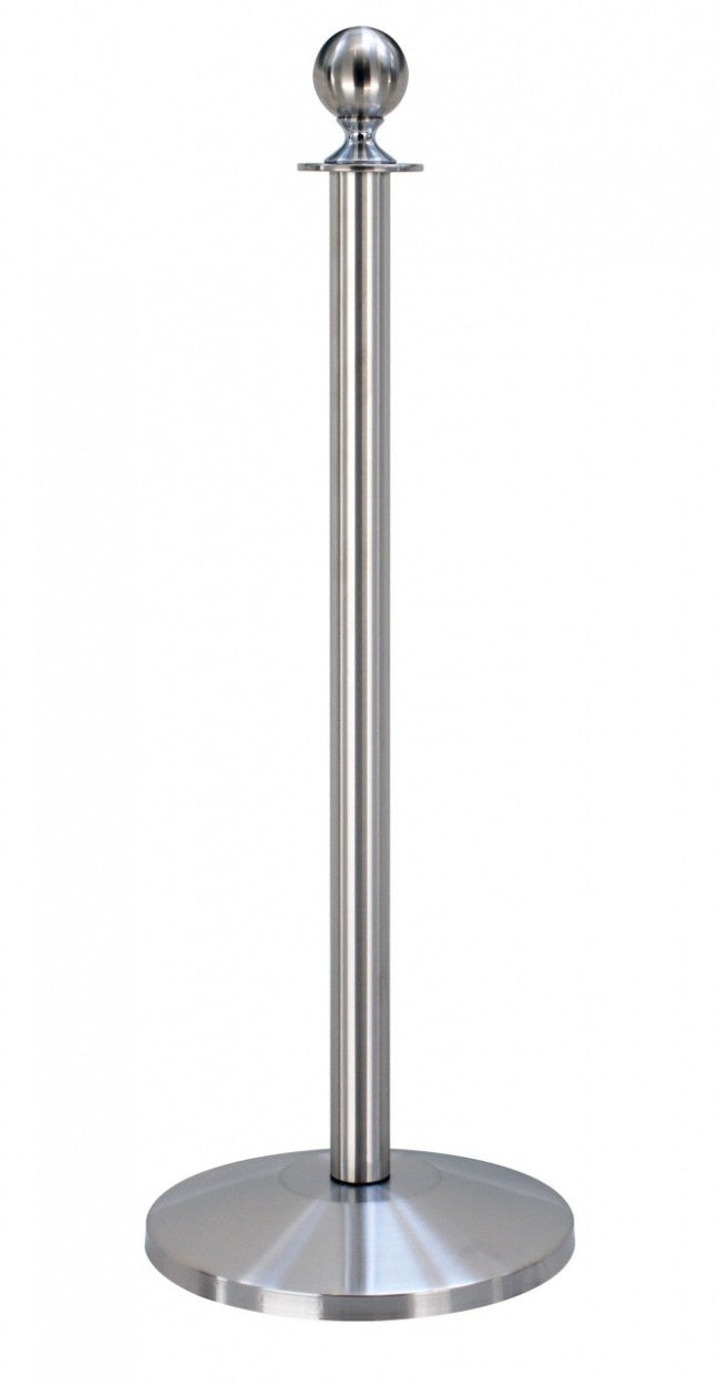 Barrier Package - Expo - 18 Posts (Silver), Ropes & Transport Trolley