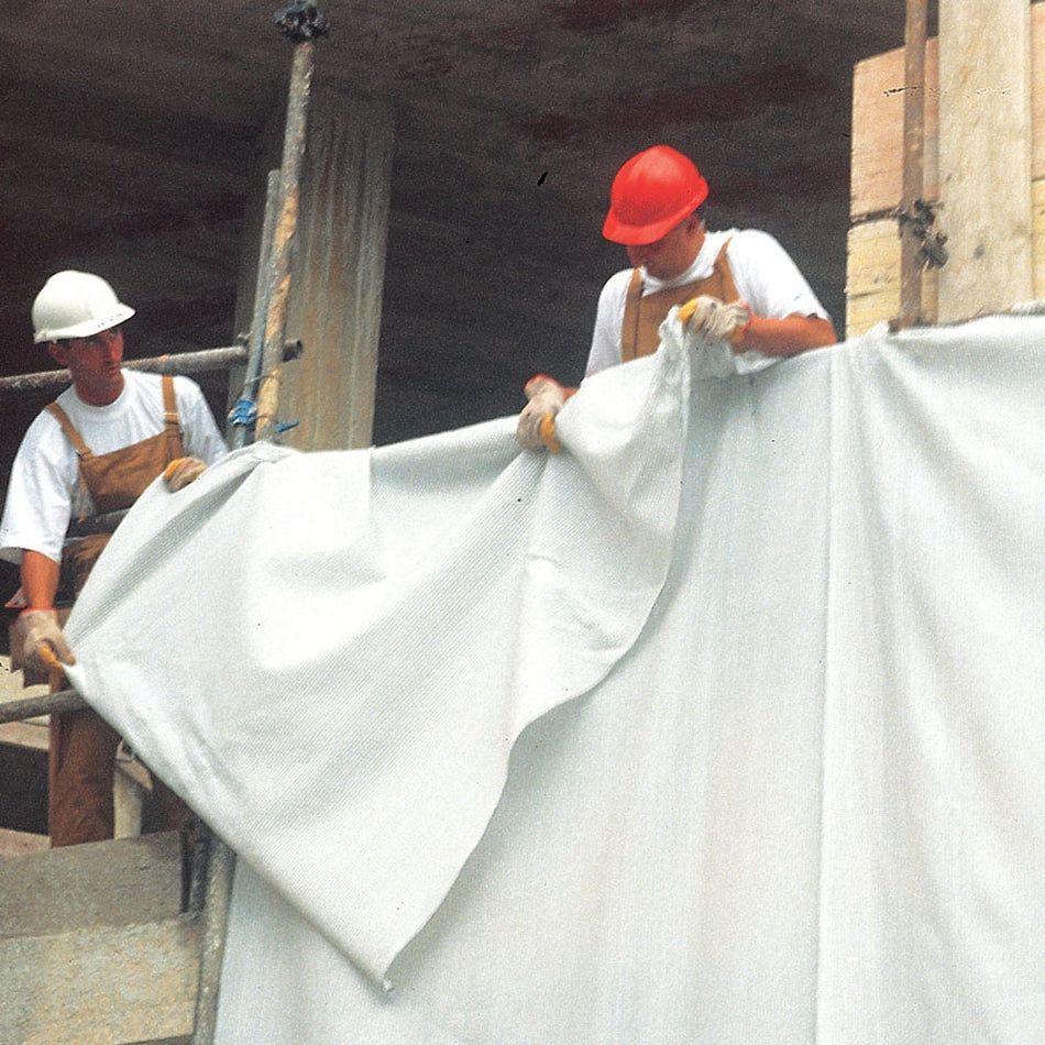 White Scaffolding Net - COVERET L