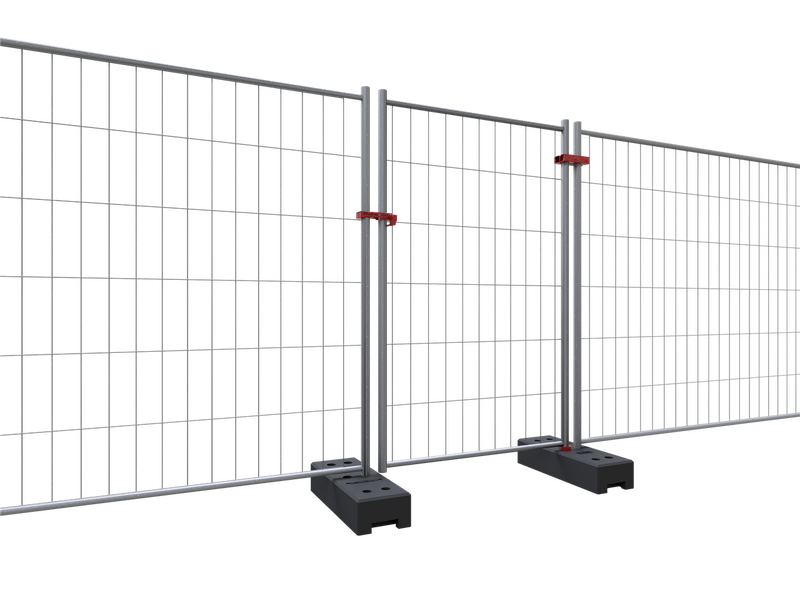 Base Plate for Mobile Fences – Recycled Plastic