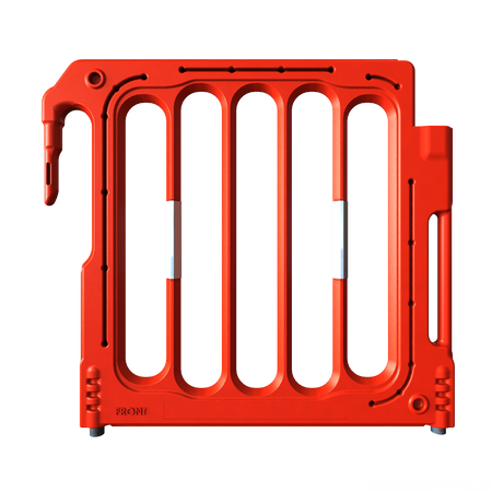 Double Top Barrier pedestrian safety barrier