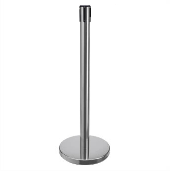 FlexiBarrier Receiver Post for Belt Stanchions - Economy -