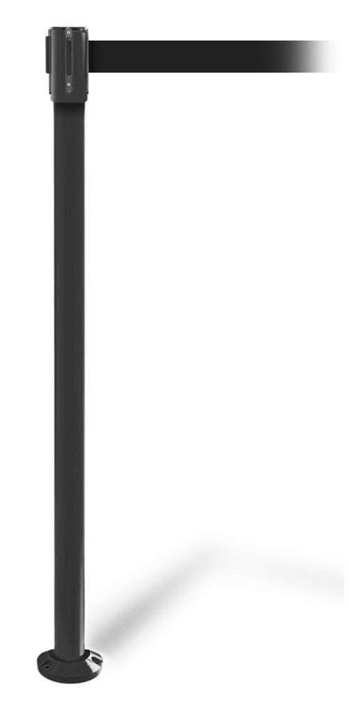 FlexiBarrier Belt Stanchion - Pro Fixed - (3m or 5m belt)